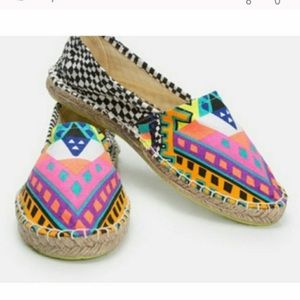 Mara Hoffman Horizon Printed Espadrilles